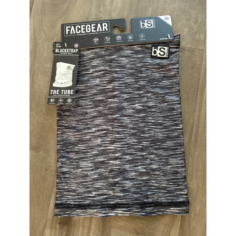 BlackStrap The Tube Neck Gaiter. Dual Layer. MADE IN THE USA. Gray